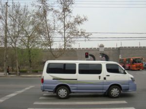 中国の交通事情(in西安)